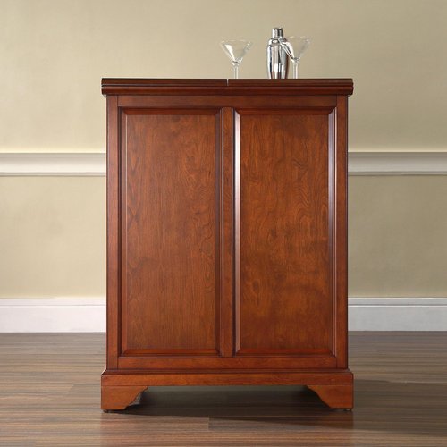 Crosley Furniture Lafayette 31.25in x 42in Rubberwood Rectangle