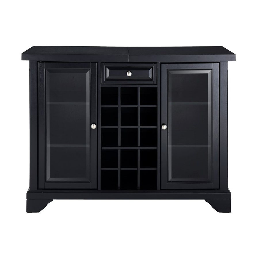 Crosley Furniture Lafayette 47 In X 36 Rubberwood Rectangle Crosley Furniture Lafayette 47 In X 36 Rubberwood Rectangle Cabinet Bar