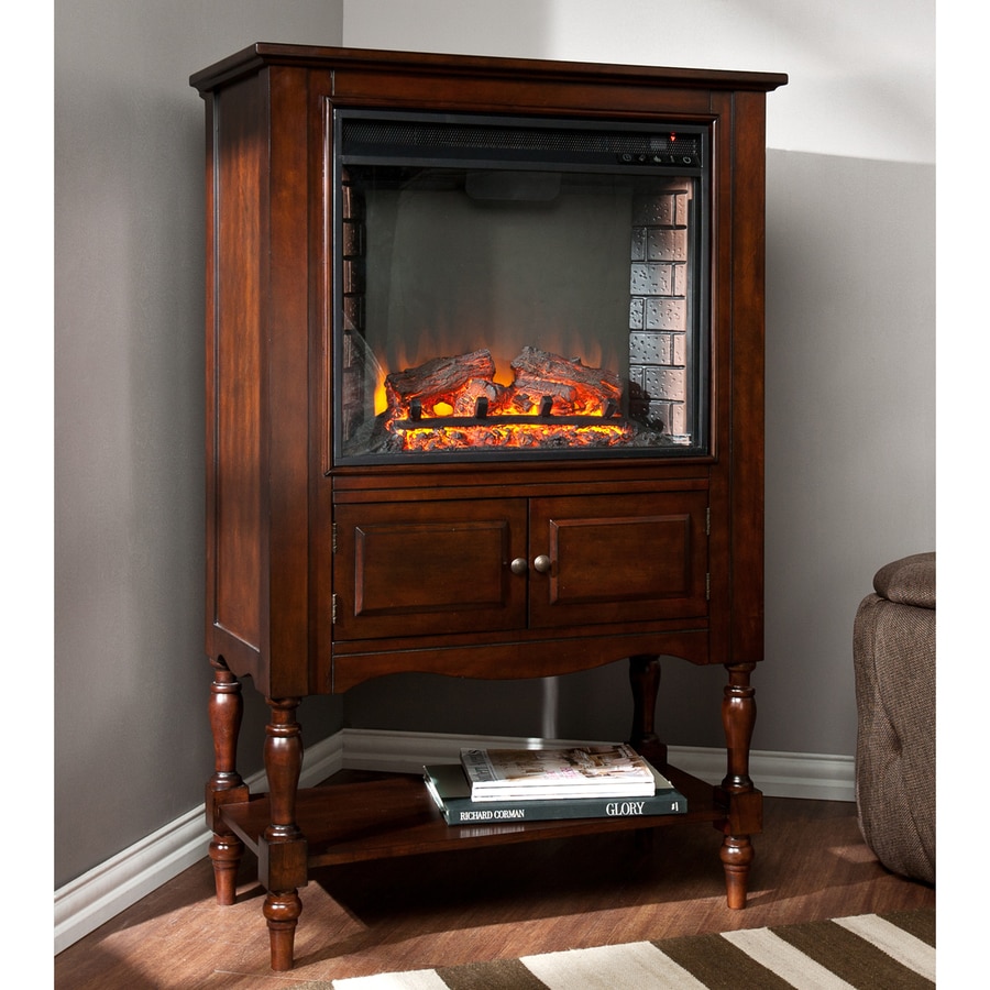 Boston Loft Furnishings 32.25-in W 4700-BTU Mahogany Wood ...