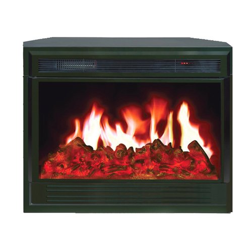 Yosemite Home Decor 37 75 In W 5000 Btu Black Metal Electric