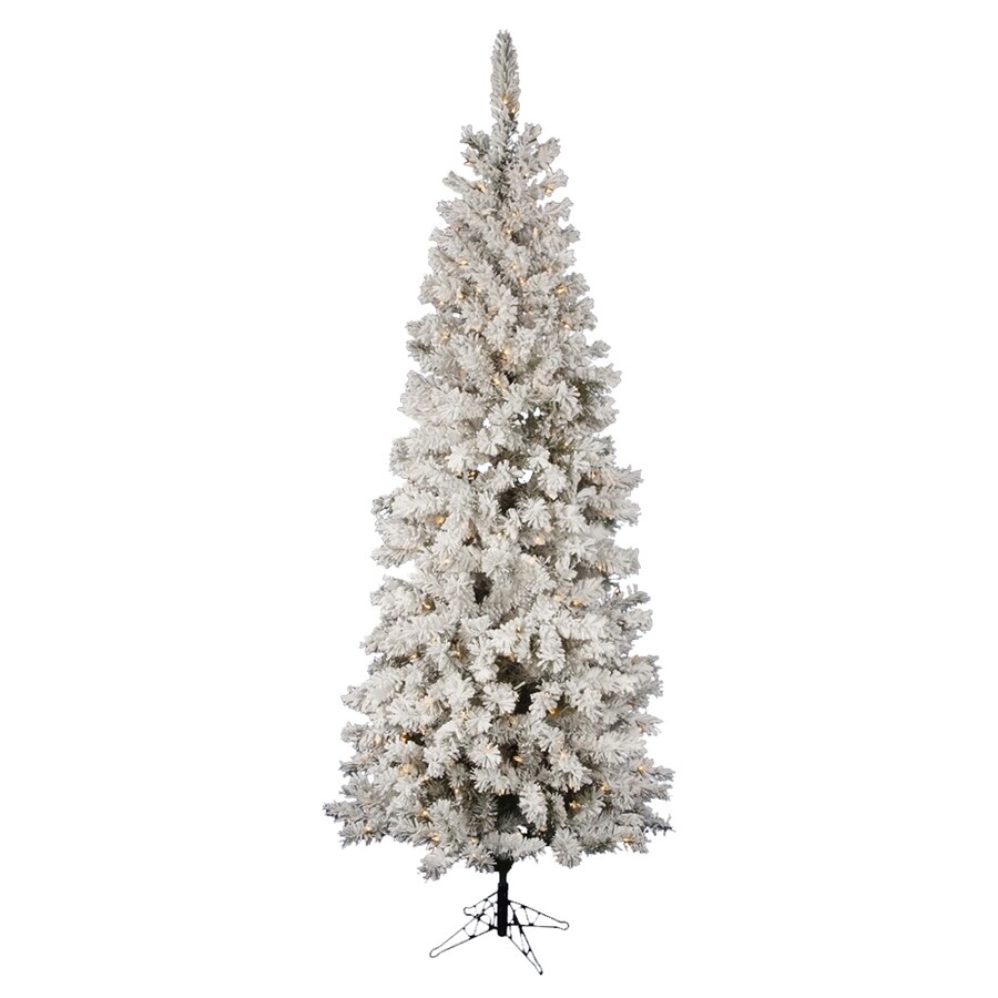 Vickerman 8 Ft 6 In 606 Tip Pre Lit Pencil Pine Slim Vickerman 8 Ft 6 In 606 Tip Pre Lit Pencil Pine Slim