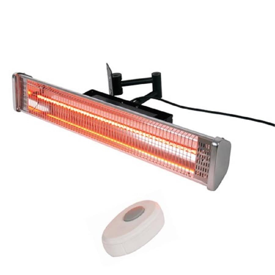 5118BTU 120Volt Aluminum Electric Patio Heater at