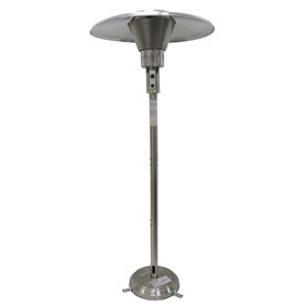 Gas Patio Heaters At Lowes Az Patio 45000 Btu Stainless Steel Floorstanding Natural Gas Heater