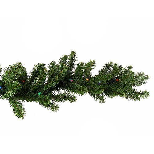 Christmas Central 9-ft Pre-Lit Artificial Christmas Garland with With