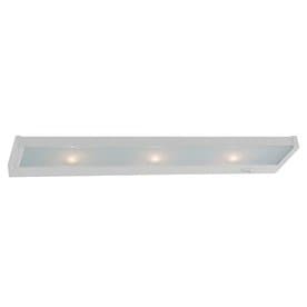 Incandescent Under Cabinet Lights At Lowes Sea Gull Lighting 20 In Hardwired Plug Under Cabinet Incandescent Light Bar
