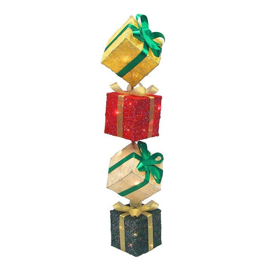 Christmas Central 1 Piece 3 Ft Gift Boxes Outdoor Christmas Decoration In The Outdoor Christmas Decorations Department At Lowes Com