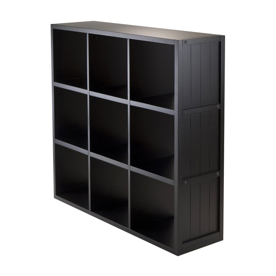 Shop Winsome Wood Timothy Black Bookcase at Lowes.com