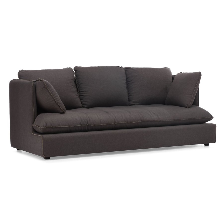 Zuo Modern Pacific Heights Charcoal Linen Sleeper Sofa At Lowes Zuo Modern Pacific Heights Charcoal Linen Sleeper Sofa