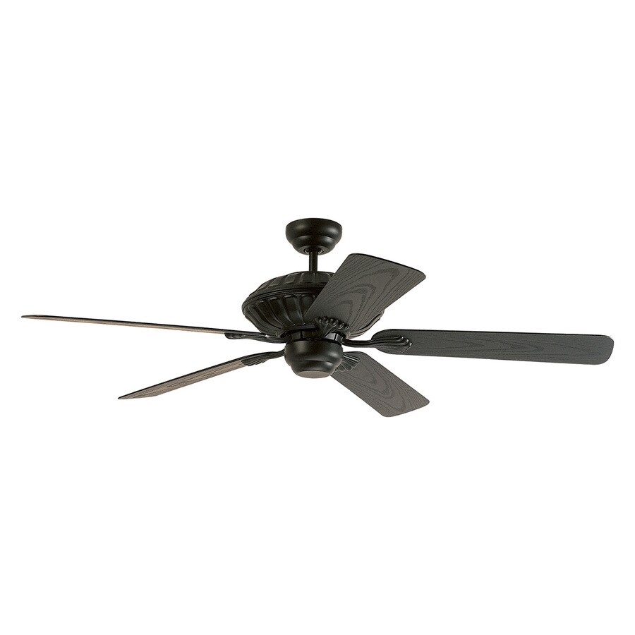 Monte Carlo Fan Company Black Ceiling Fan Downrod Extension