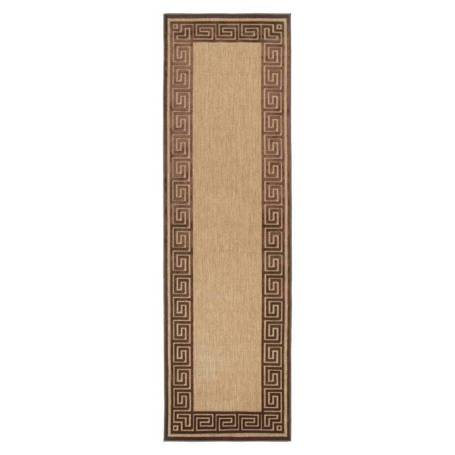 Shop Surya Portera Tan/Brown Indoor/Outdoor Runner 3 x 8