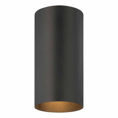 Volume International 6-in W Black Outdoor Flush Mount Light at Lowes.com