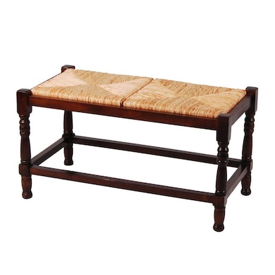 Decor Therapy Florence Walnut Indoor Entryway Bench At Lowes Com