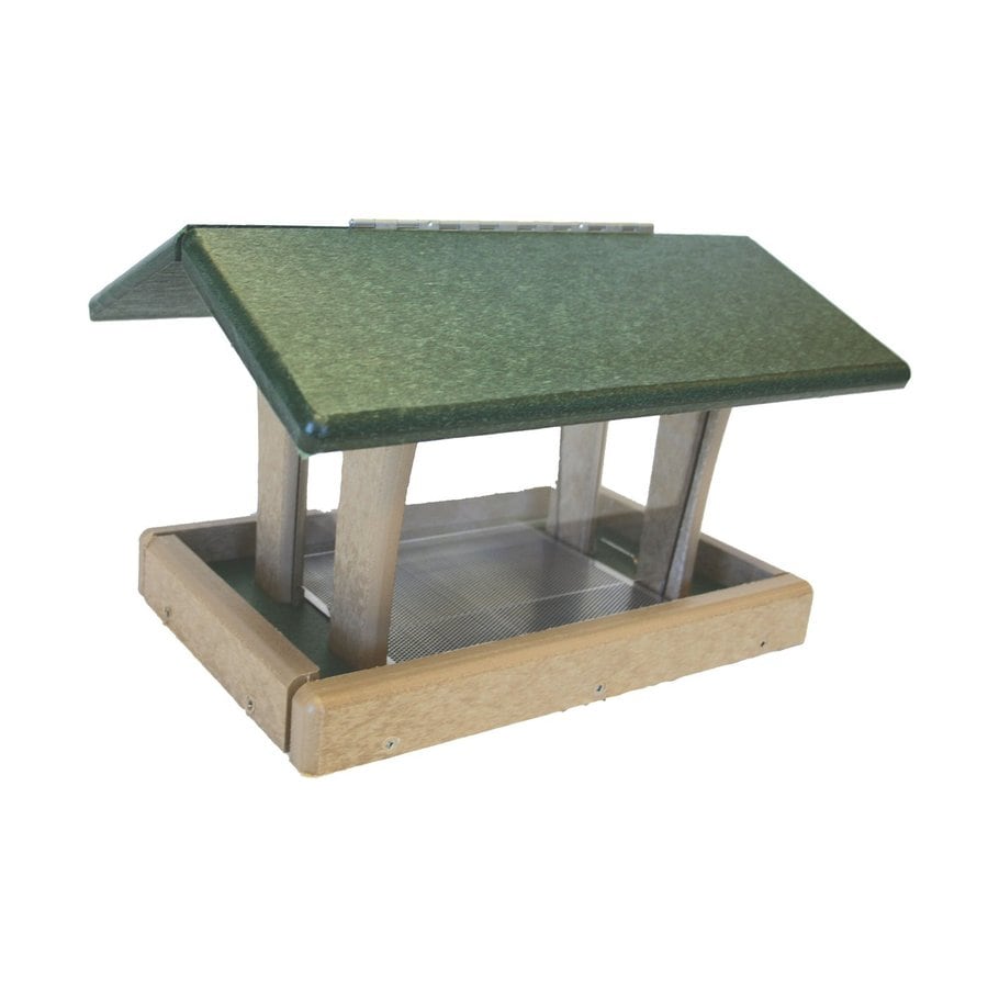 shop birds choice recycled plastic hopper bird feeder at shop birds choice recycled plastic hopper bird feeder at
