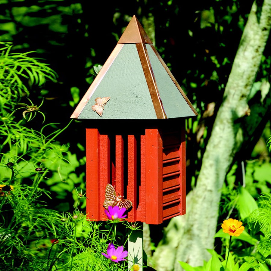 heartwood-flutterbye-post-mount-wood-butterfly-house-at-lowes