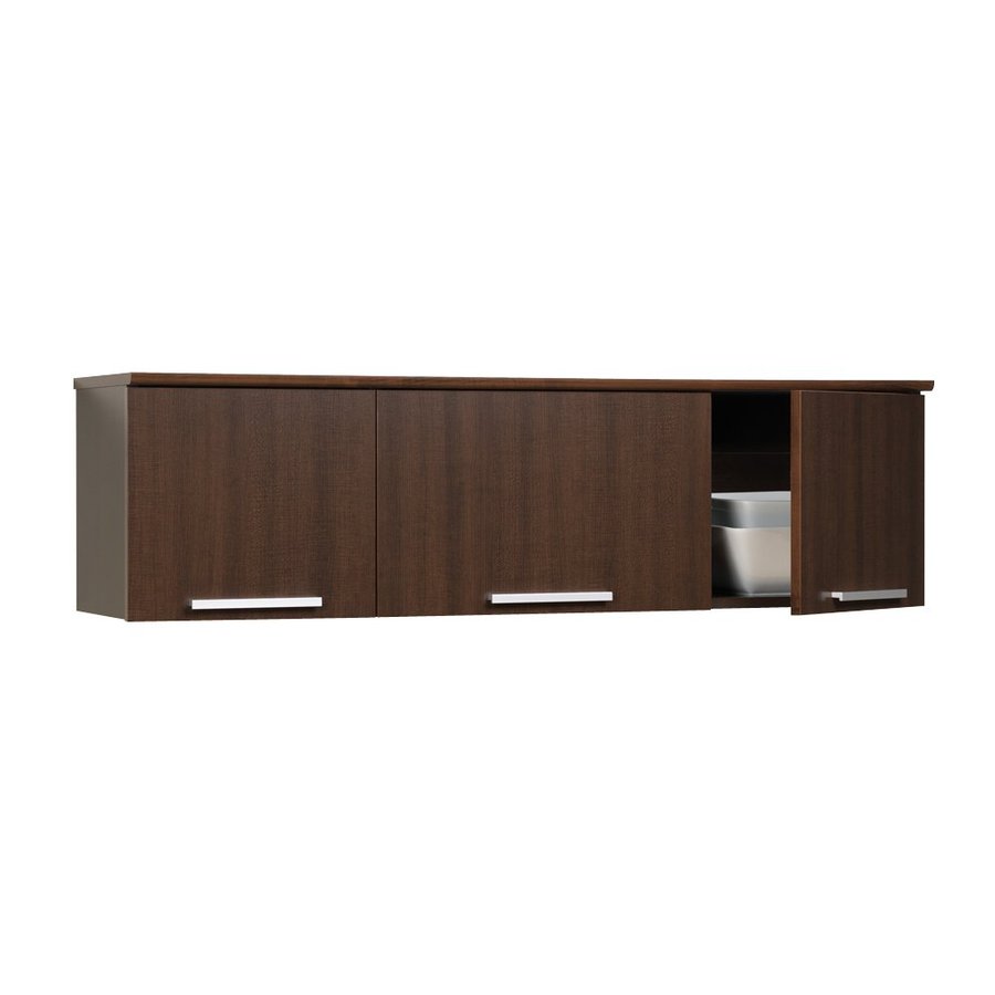 Shop Prepac Coal Harbor Espresso 3-Shelf Office Cabinet at ...