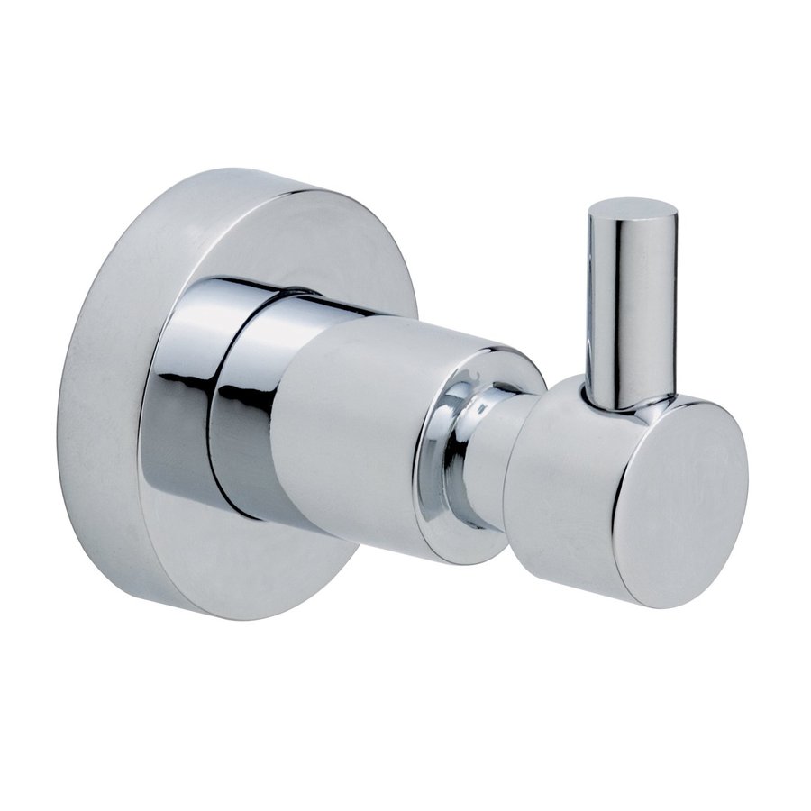 Shop No Drilling Required Loxx 1-Hook Chrome Robe Hook at Lowes.com