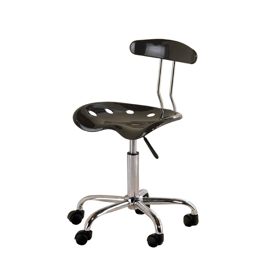 Ace Bayou Tractor Seat Black Task Office Chair at