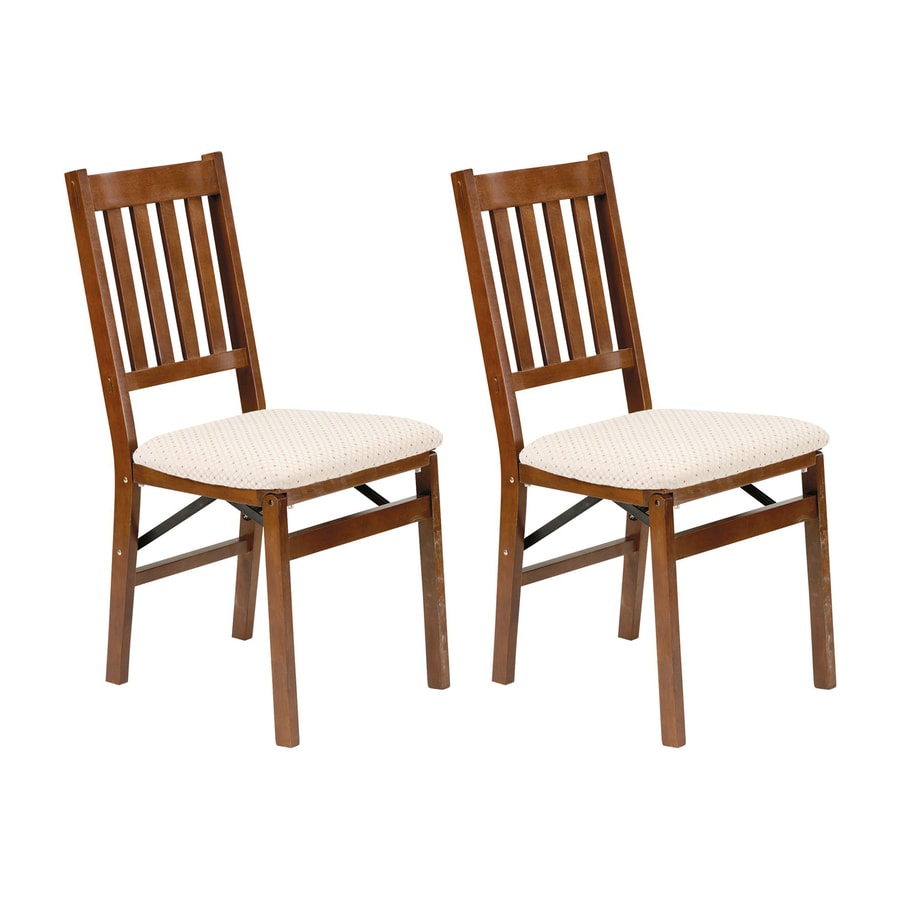 Stakmore Set Of 2 Fruitwood Side Chairs At Lowes Com