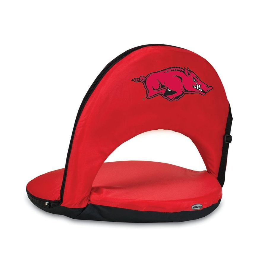 Picnic Time Indoor/Outdoor Steel University Of Arkansas Razorbacks Bleacher Folding Chair at