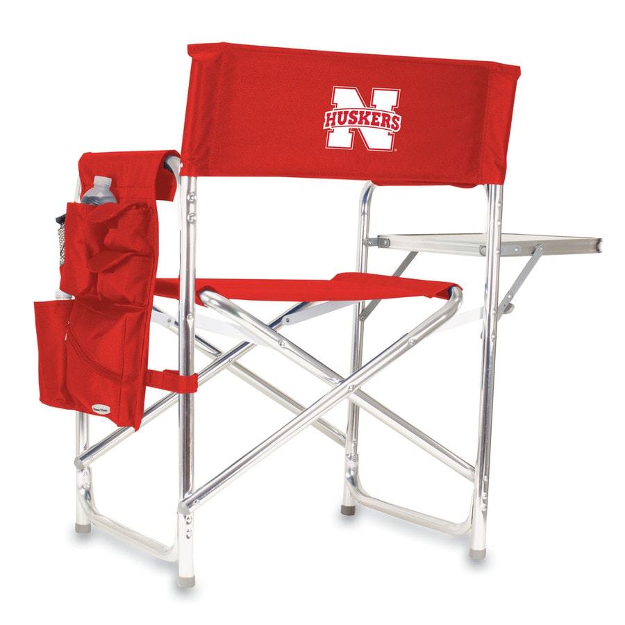 Picnic Time Louisville Cardinals Polyester Red Folding Director's Chair  (Adjustable) at