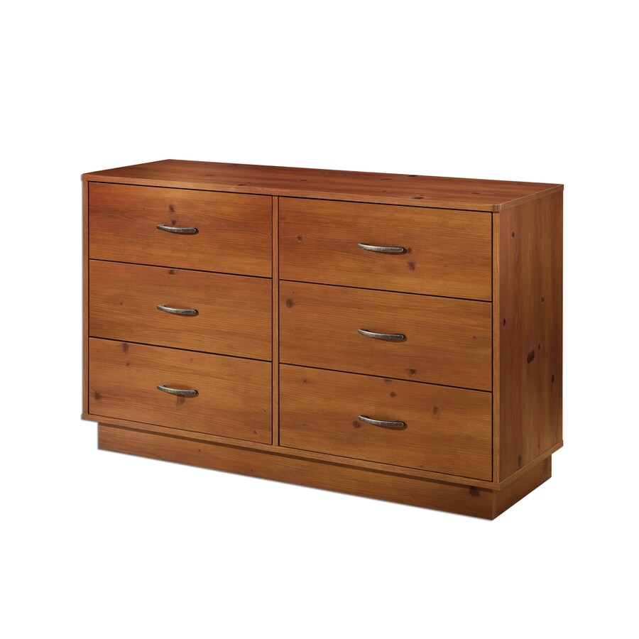 South Shore Furniture Logik Sunny Pine 6Drawer Dresser at