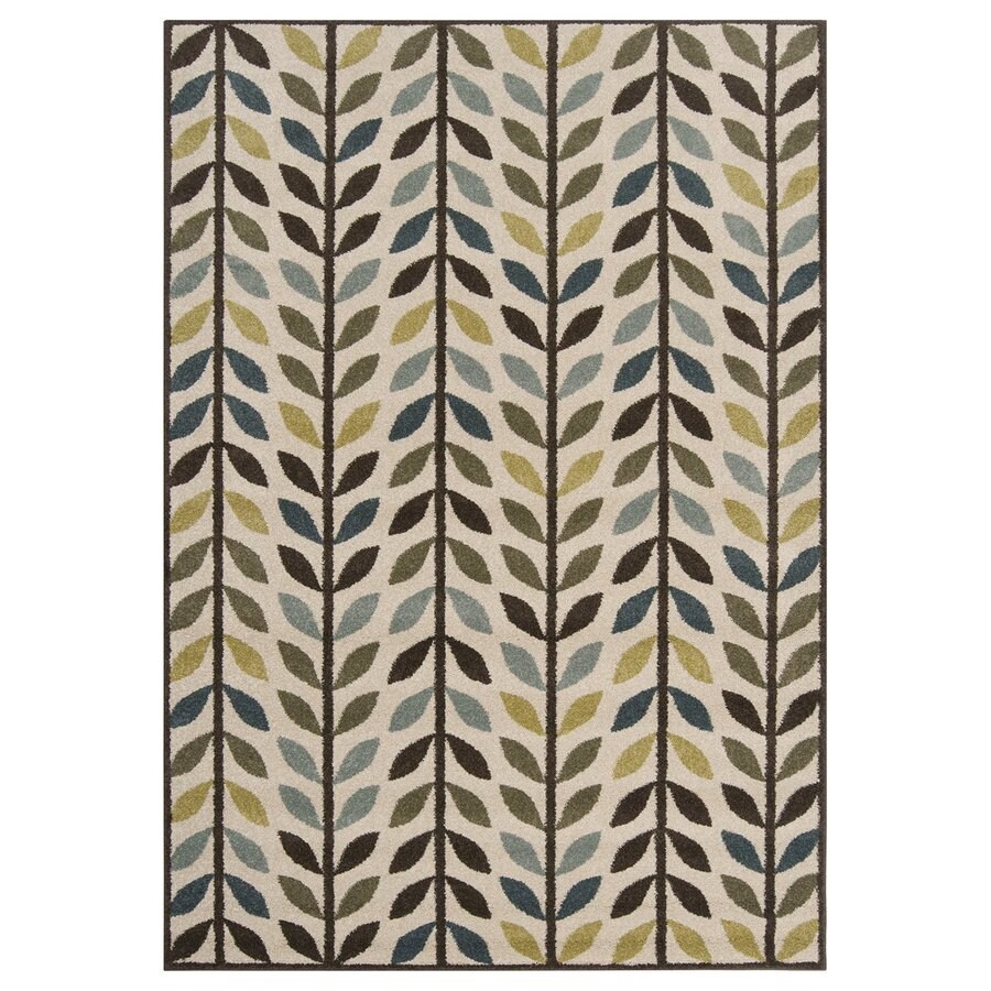  MTR1015-5376 Monterey 5 X 8 (ft) Floral Area Rug