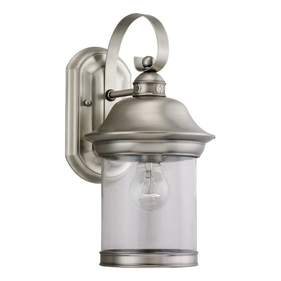 Sea Gull Lighting Hermitage 13 5 In H Antique Brushed Nickel