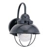 Shop Sea Gull Lighting Sebring 15.75-in H Black Outdoor ...