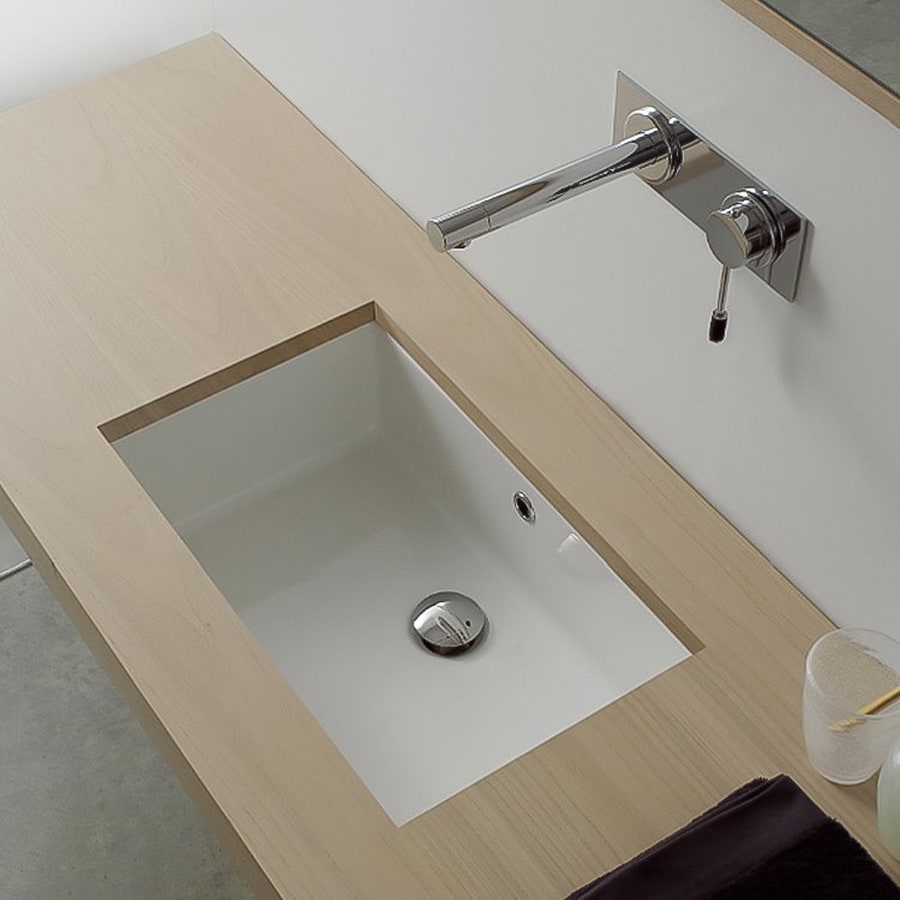 Shop Nameeks Scarabeo White Rectangular Bathroom Sink With - Nameeks Scarabeo White Rectangular Bathroom Sink With Overflow shop nameeks scarabeo white rectangular bathroom sink with - nameeks scarabeo white rectangular bathroom sink with overflow