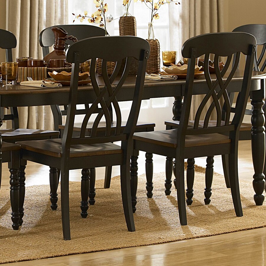 Homelegance Set Of 2 Ohana Traditional Cherry Side Chairs At Homelegance Set Of 2 Ohana Traditional Cherry Side Chairs