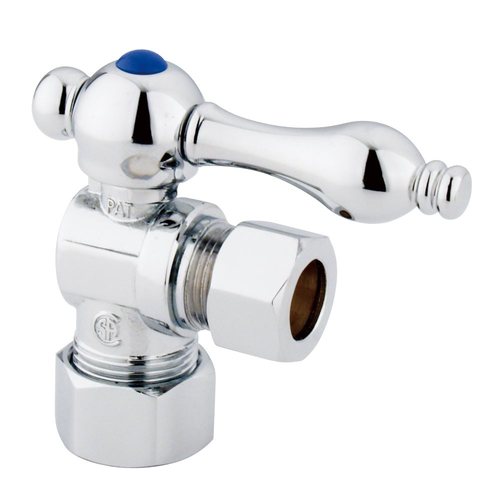 Elements of Design Brass Compression Angle Valve in the ShutOff Valves department at