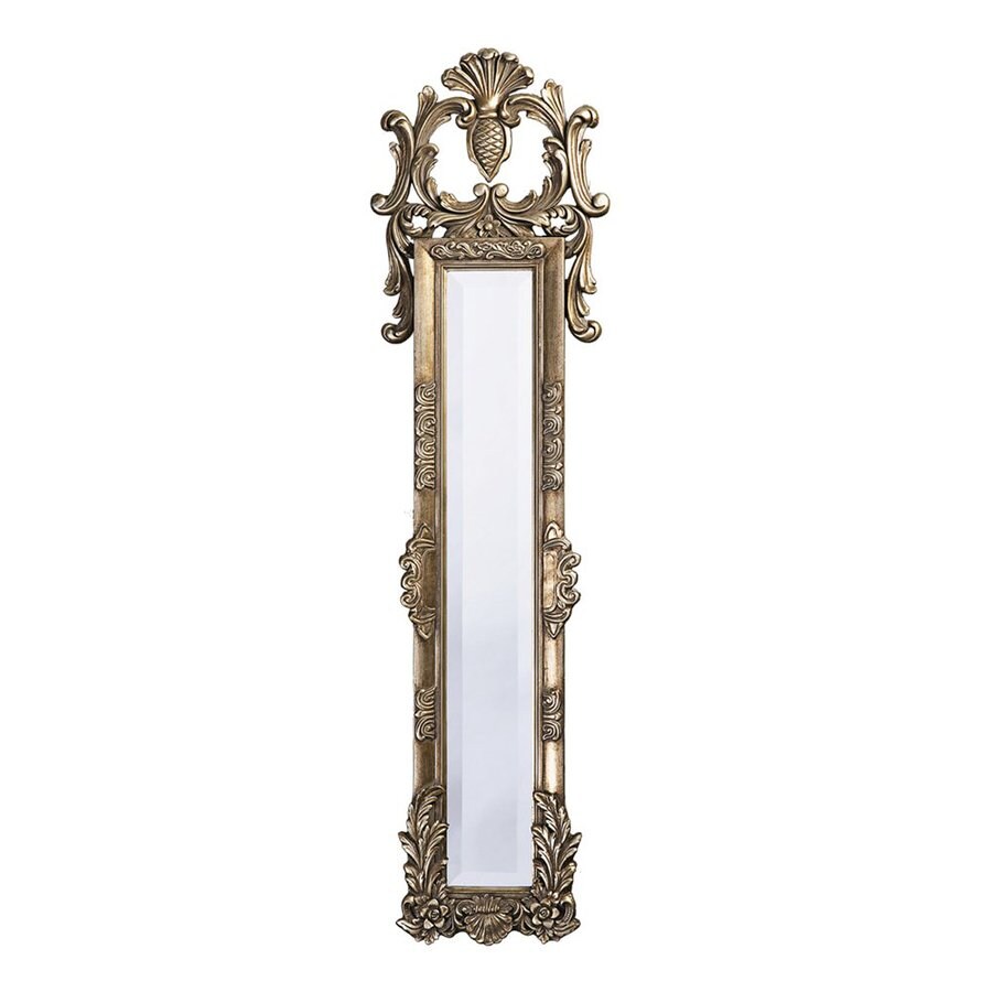 Howard Elliott Tery 11 In X 58 Silver Leaf Beveled Howard Elliott Tery 11 In X 58 Silver Leaf Beveled Rectangle Framed Wall
