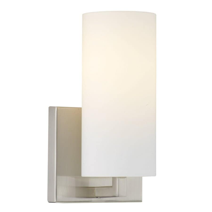Philips 4.625-in W 1-Light Satin nickel Pocket Wall Sconce in the Wall ...