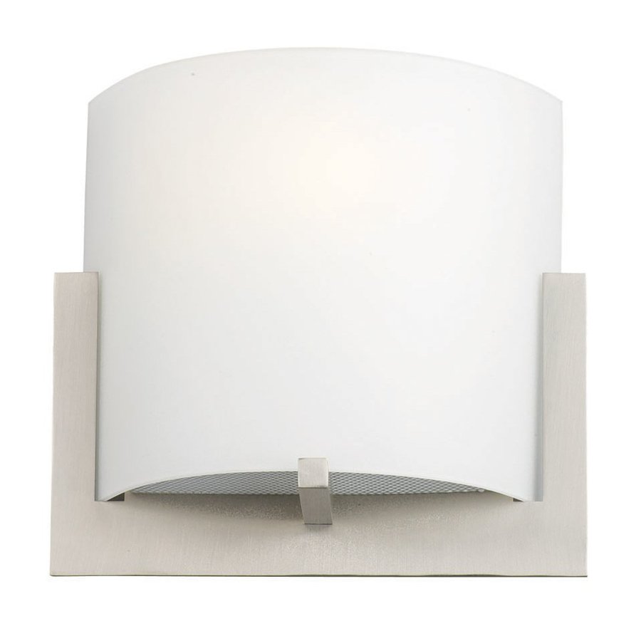 Philips 7.125-in W 1-Light Satin nickel Pocket Wall Sconce in the Wall ...