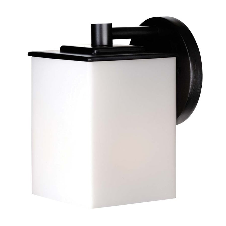 Shop Philips Midnight 7-in H Black Outdoor Wall Light at Lowes.com