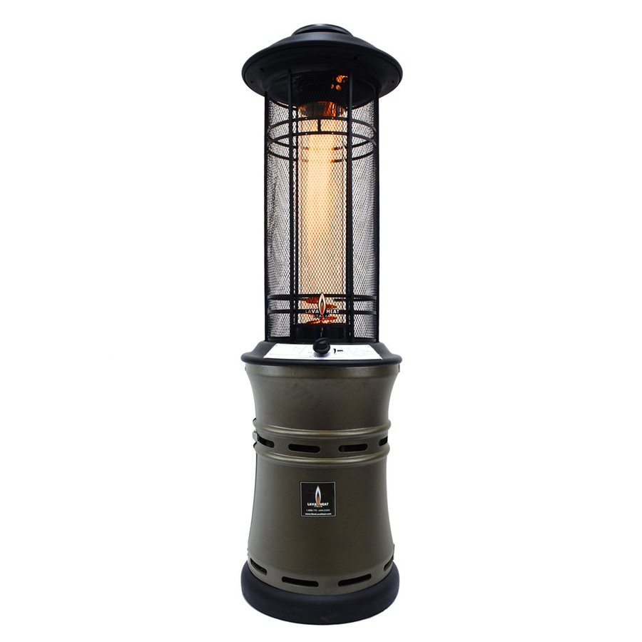 Lava Heat Italia 51,000-BTU Heritage Bronze Steel Floorstanding Liquid ...