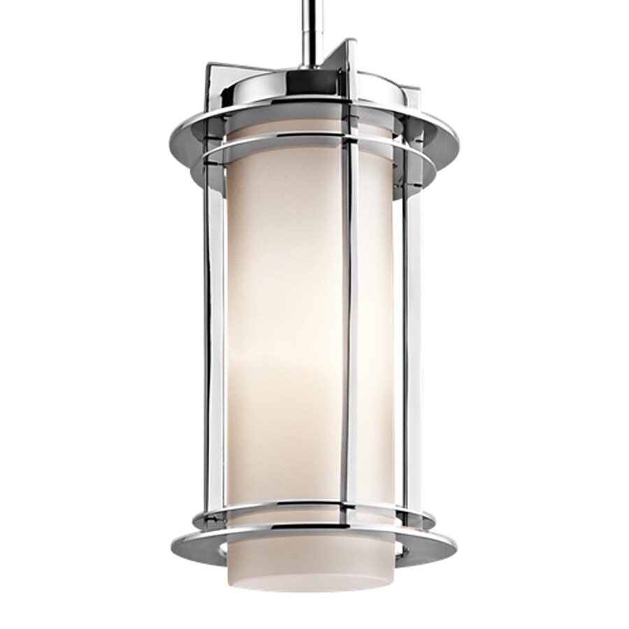 Kichler Lighting Pacific Edge 11 5 In Polished Stainless Steel Kichler Lighting Pacific Edge 11 5 In Polished Stainless Steel Outdoor Pendant Light