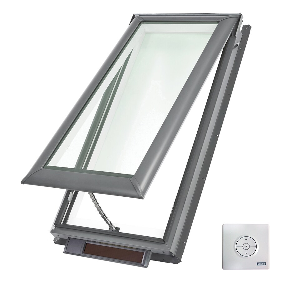VELUX Solar Powered Venting Laminated Skylight Actual 24 in X 48 75 