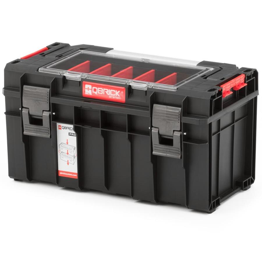 Qbrick System Pro 500 18.54-in Black Plastic Lockable Tool Box in the ...