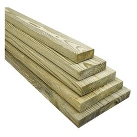 Treated Lumber At Lowes Severe Weather Common 1 In X 4 12 Ft