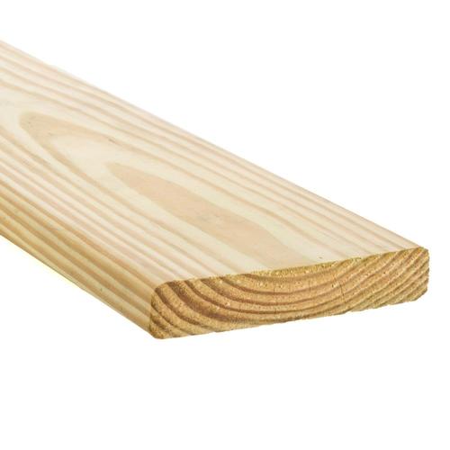 Severe Weather 5/4-in x 6-in x 8-ft Standard Pressure Treated Lumber in