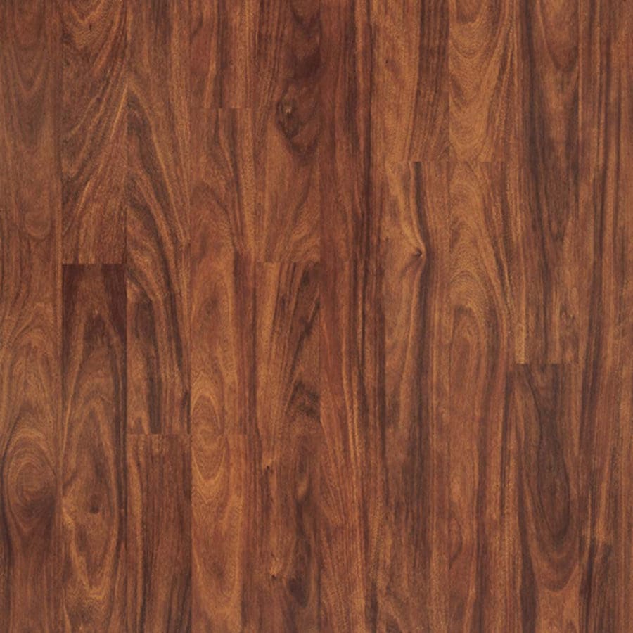 Shop Pergo MAX Smooth Mahogany Wood Planks Sample (Vera Mahogany) at