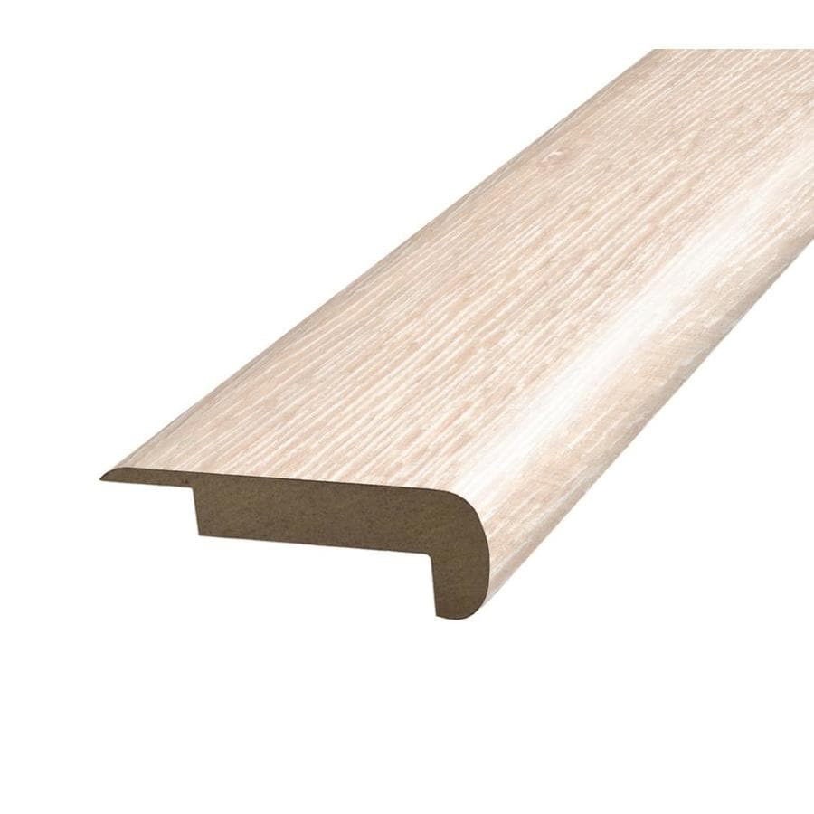 Shop SimpleSolutions 2.375in x 78.75in Off White Oak Stair Nose Floor