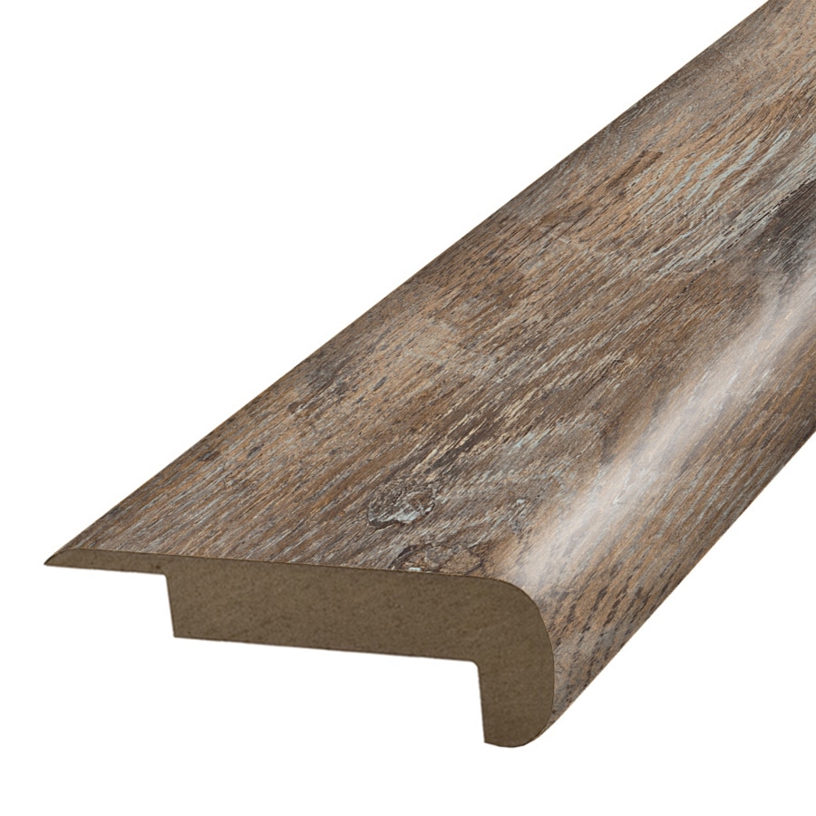 SimpleSolutions 2.37in x 78.7in Spalted Woodbark Stair Nose Floor