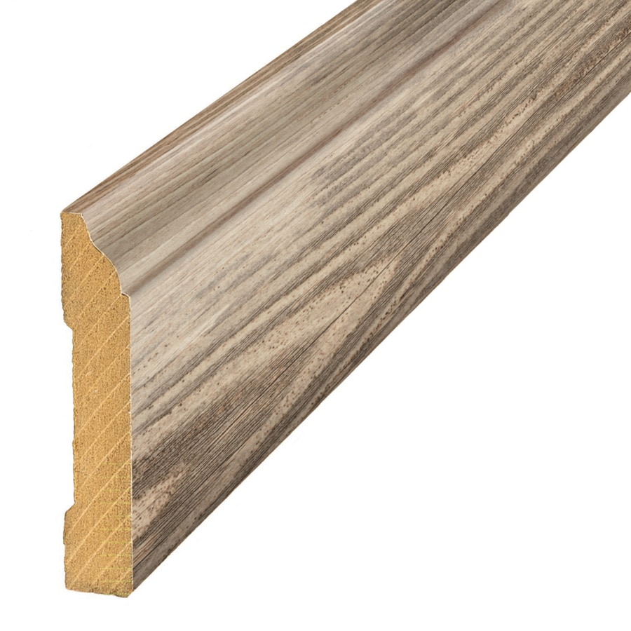 SimpleSolutions 3.3in x 94.5in Brentwood Pine Base Floor Moulding at