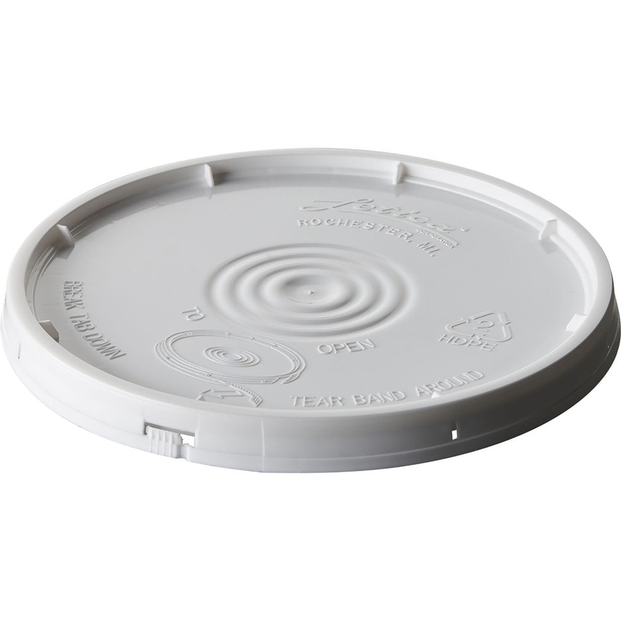 Letica 9.6-in White Plastic Bucket Lid at Lowes.com