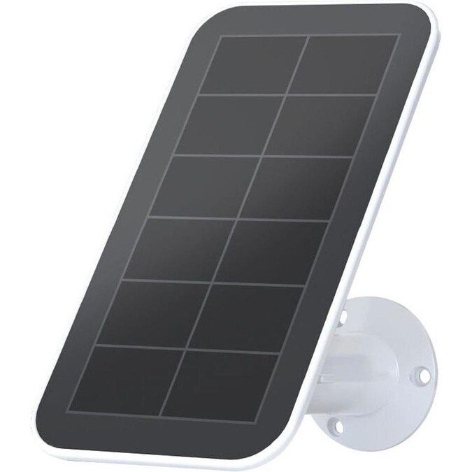 Arlo Solar White Solar Panel in the Security Camera Accessories department at