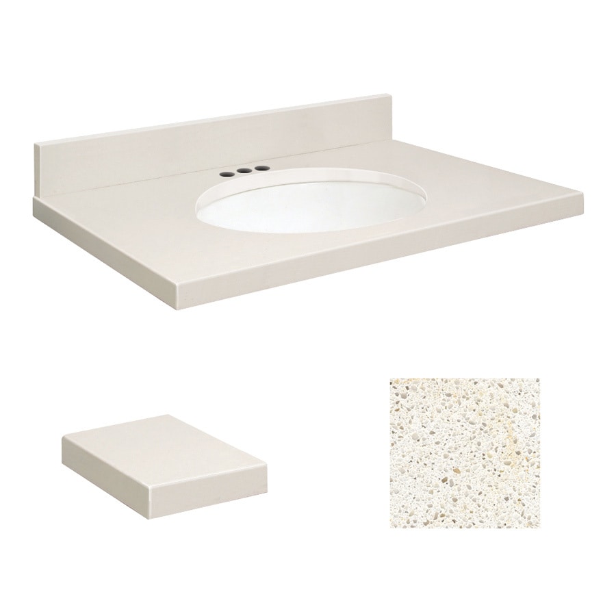 Bestview Glacier White Granite Undermount Single Sink Bathroom Transolid Milan White Quartz Undermount Single Sink Bathroom Vanity