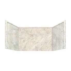 Shower Wall Parts At Lowesforpros Style Selections Silver Mocha Shower Wall Trim Piece