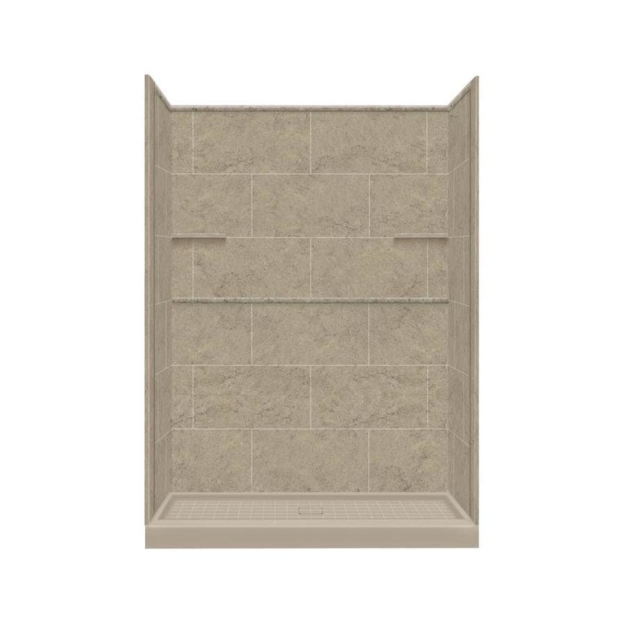 Style Selections Sand Mountain 4 Piece Alcove Shower Kit Common 36 Style Selections Sand Mountain 4 Piece Alcove Shower Kit Common 36 In